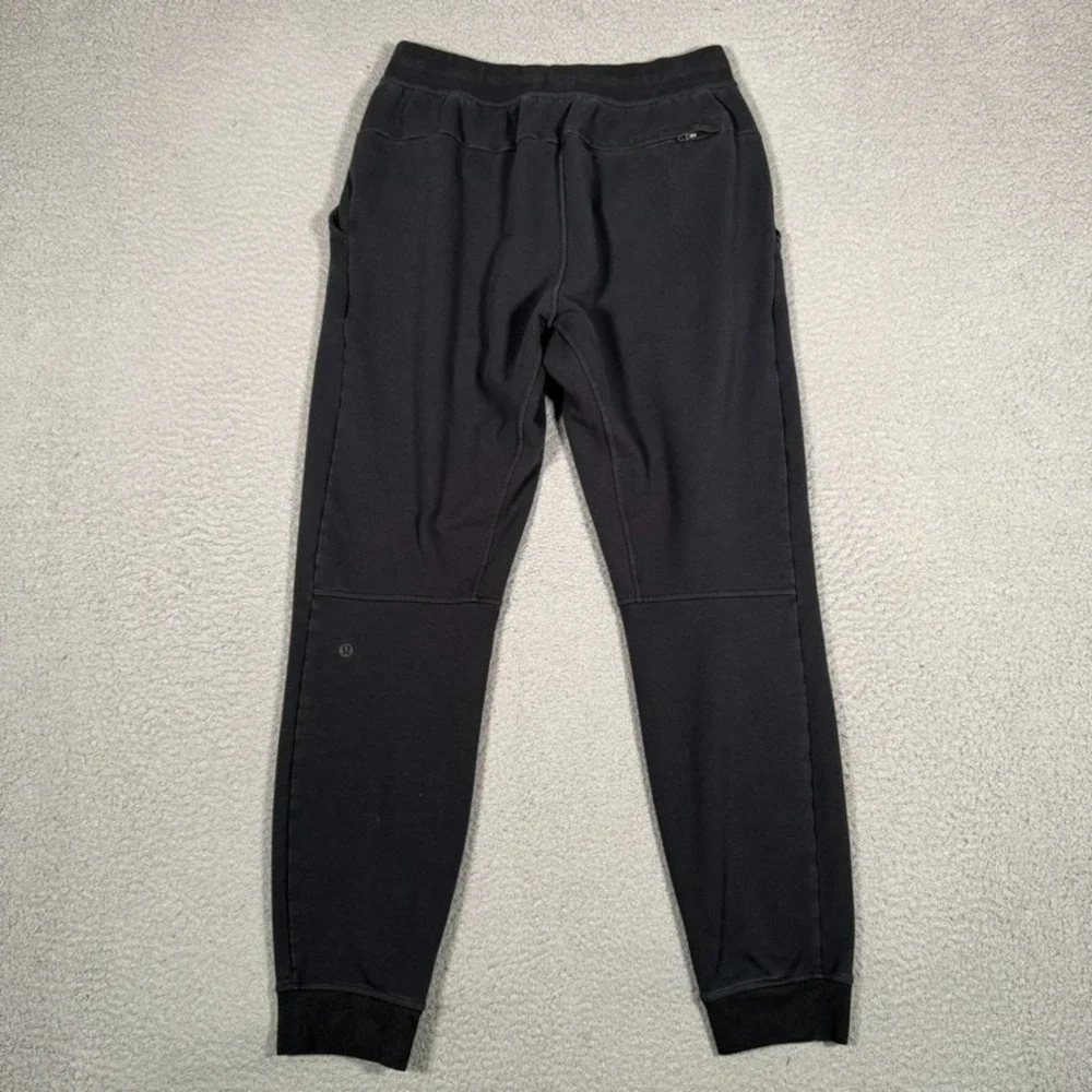 Lululemon‎ Pants Mens Medium Black City Sweat Joggers Elastic Waist LA Clippers